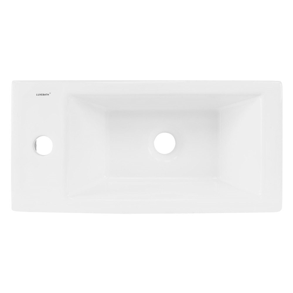 LuxeBath Waschbecken Aufsatzwaschbecken aus Keramik für günstig online kaufen