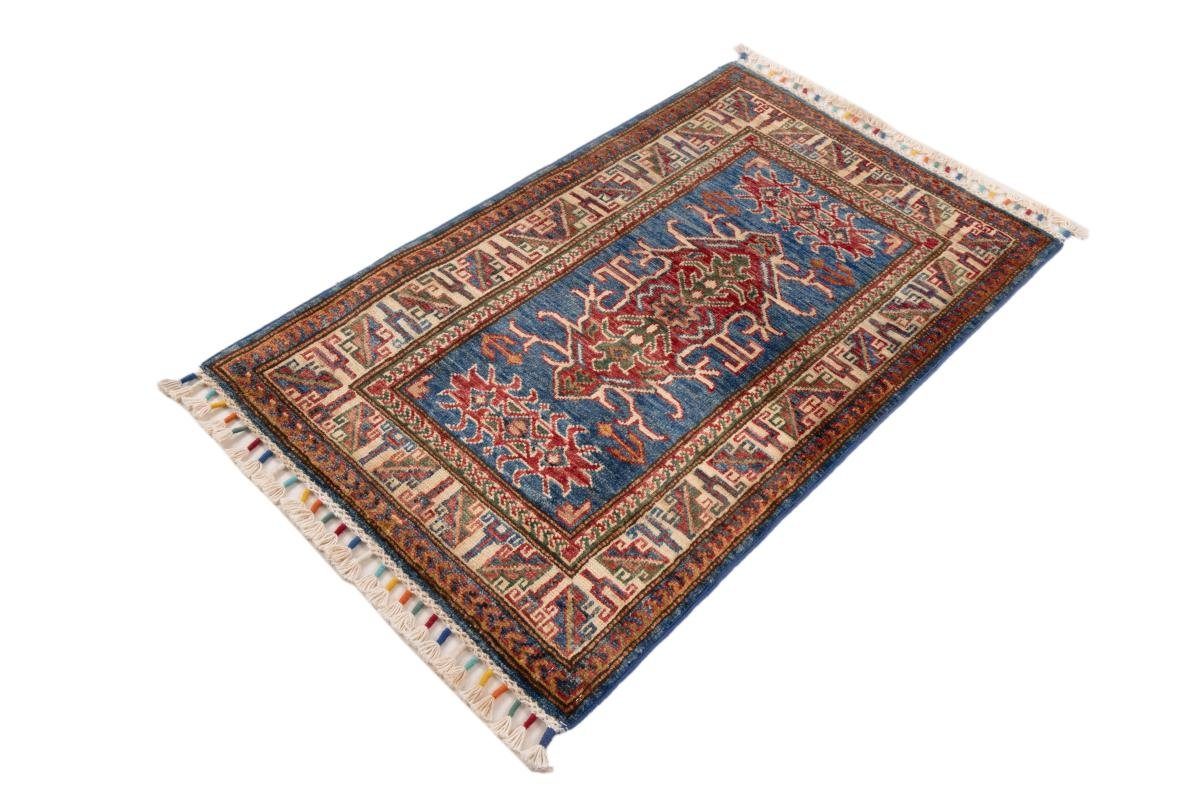 Orientteppich Super rechteckig, Kazak Nain mm Trading, Handgeknüpfter Orientteppich, Höhe: 5 60x95