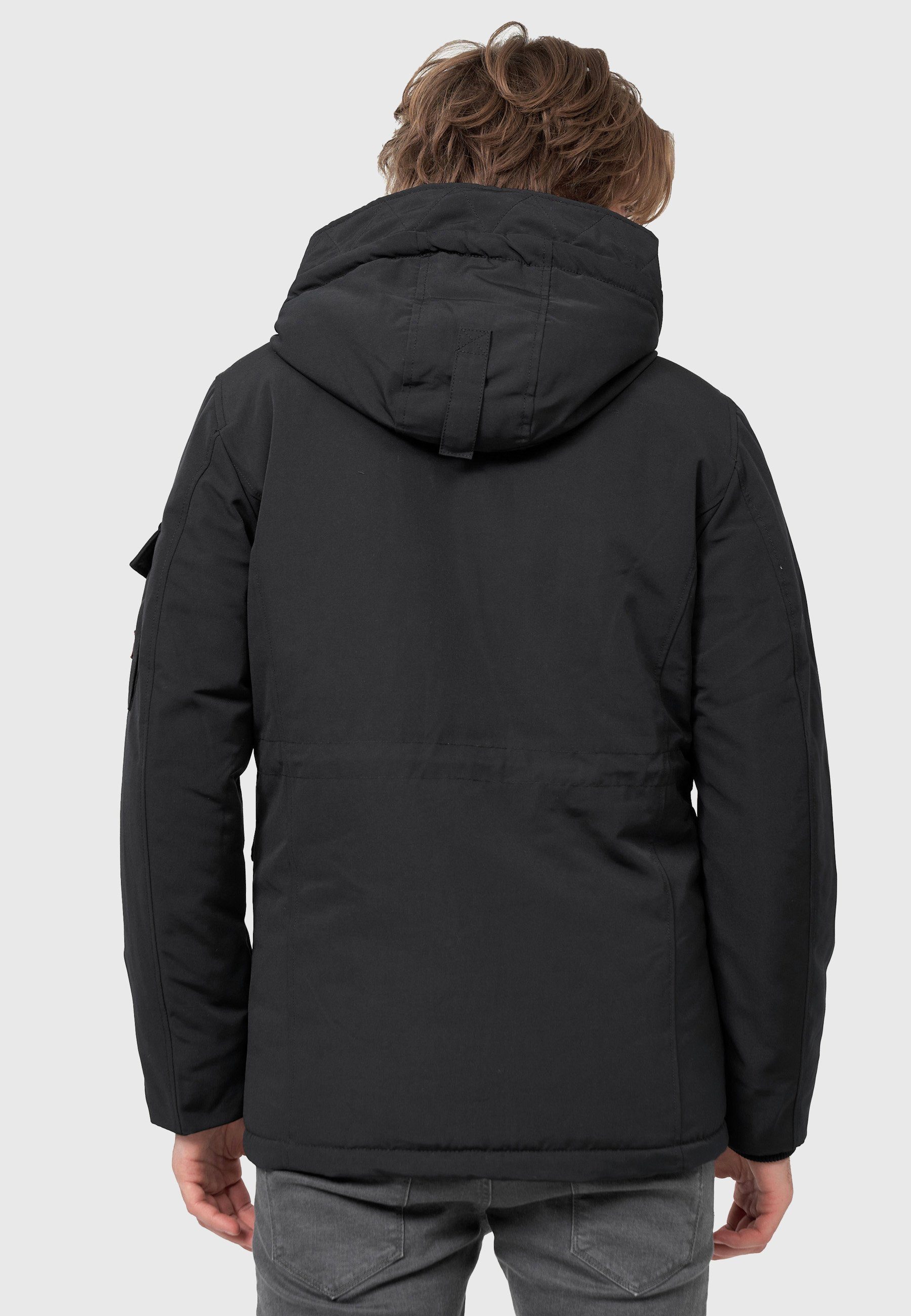 Indicode Parka Ocala Black