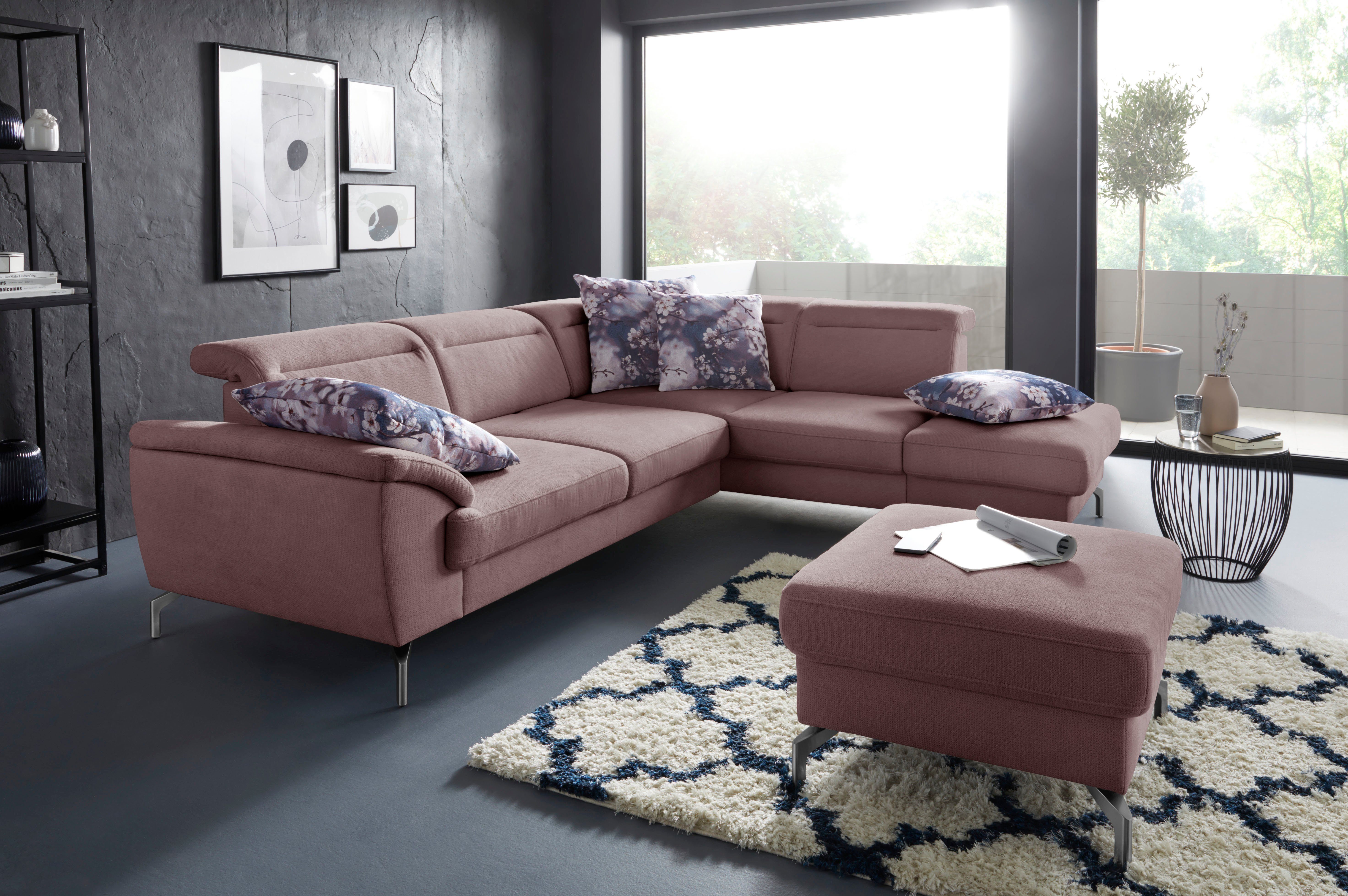 sit&more Ecksofa Percy L-Form, 15 cm günstig online kaufen