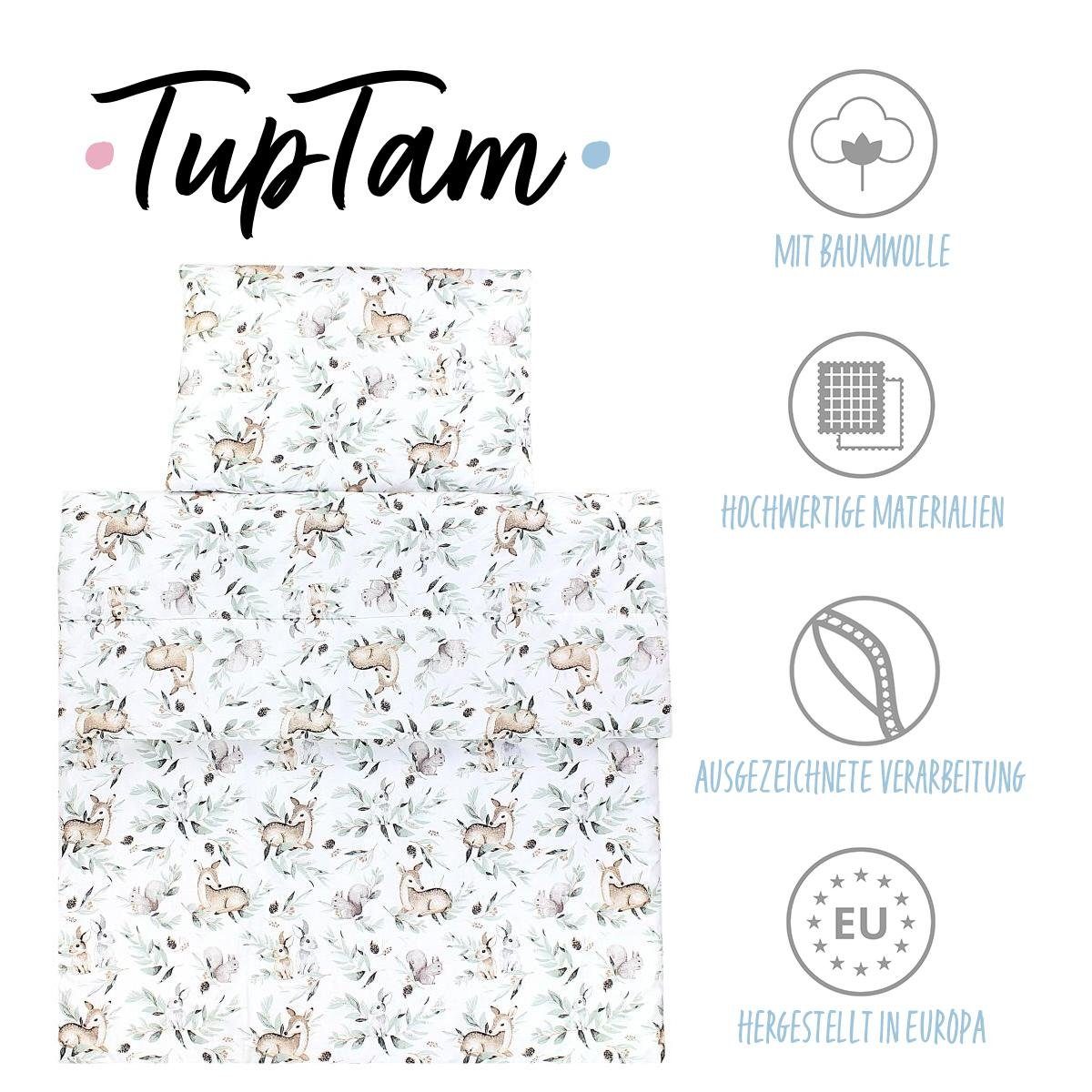 TupTam Kinderbettdecke Kinder Gemusterte Bettdecken Set Ganzjahresdecke Kop günstig online kaufen