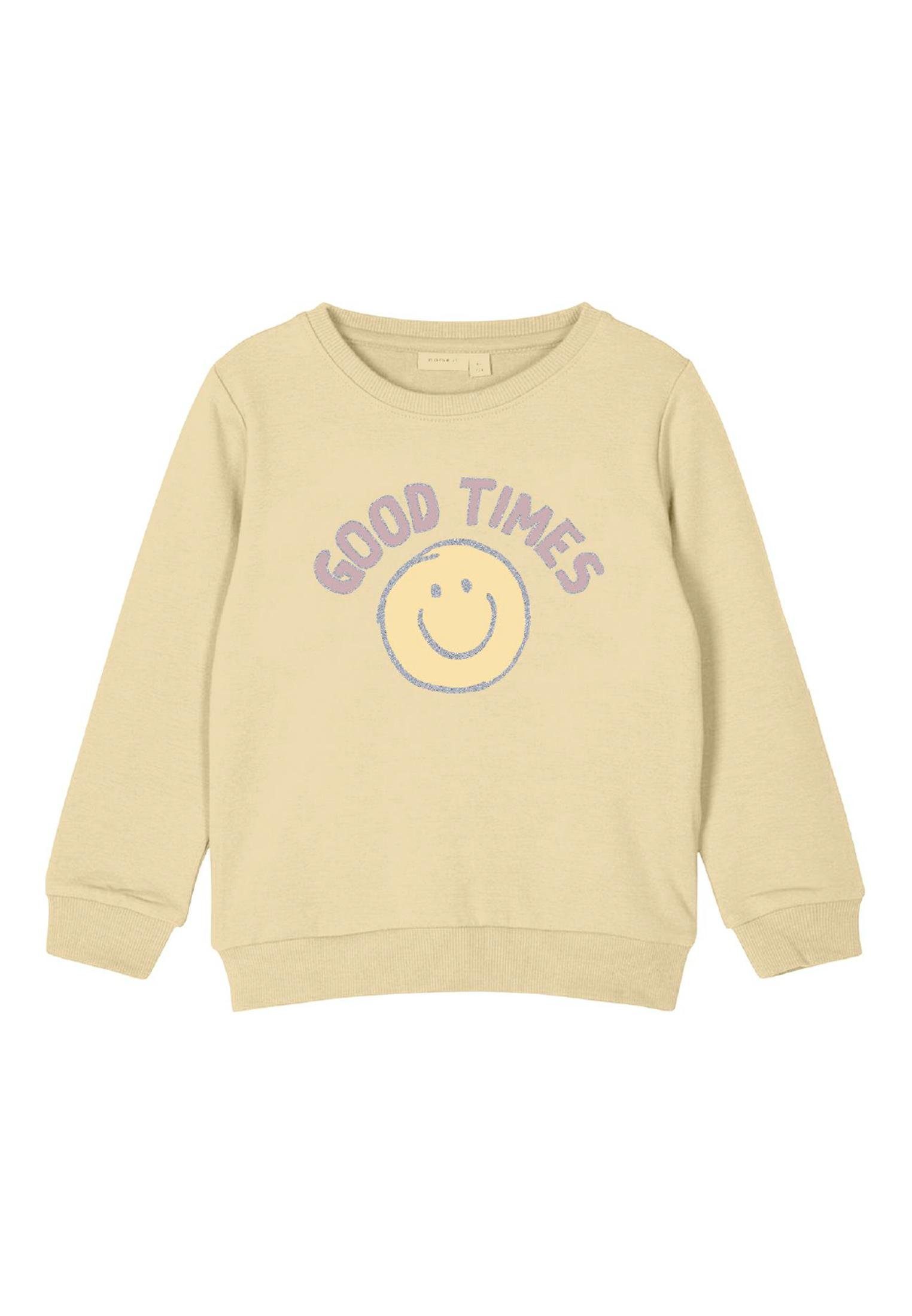 Name It Sweatshirt Name It Mädchen Sweater mit Print