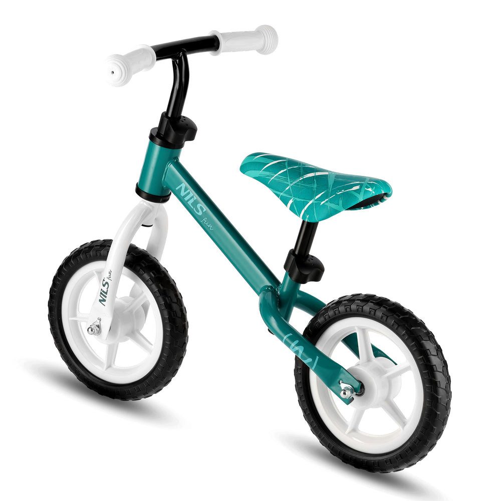 NILS FUN Laufrad Kinder Laufhilfe 10 Zoll, ABEC-5-Lager ermöglichen müheloses Rollen mit geringer Reibung