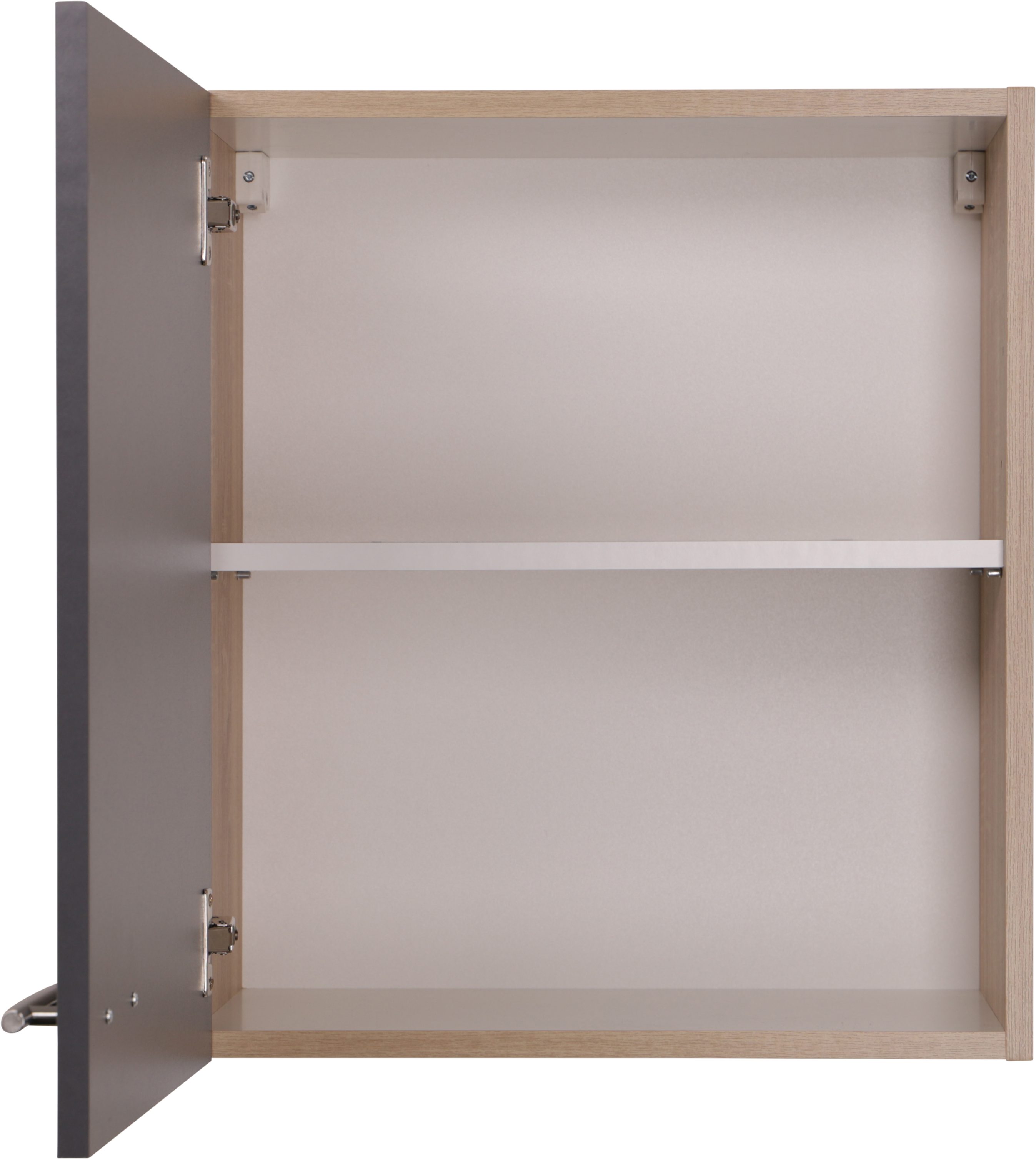 RESPEKTA Hängeschrank Merle Breite 50 cm, mit Soft-Close Funktion, Stangengriffe aus Metall