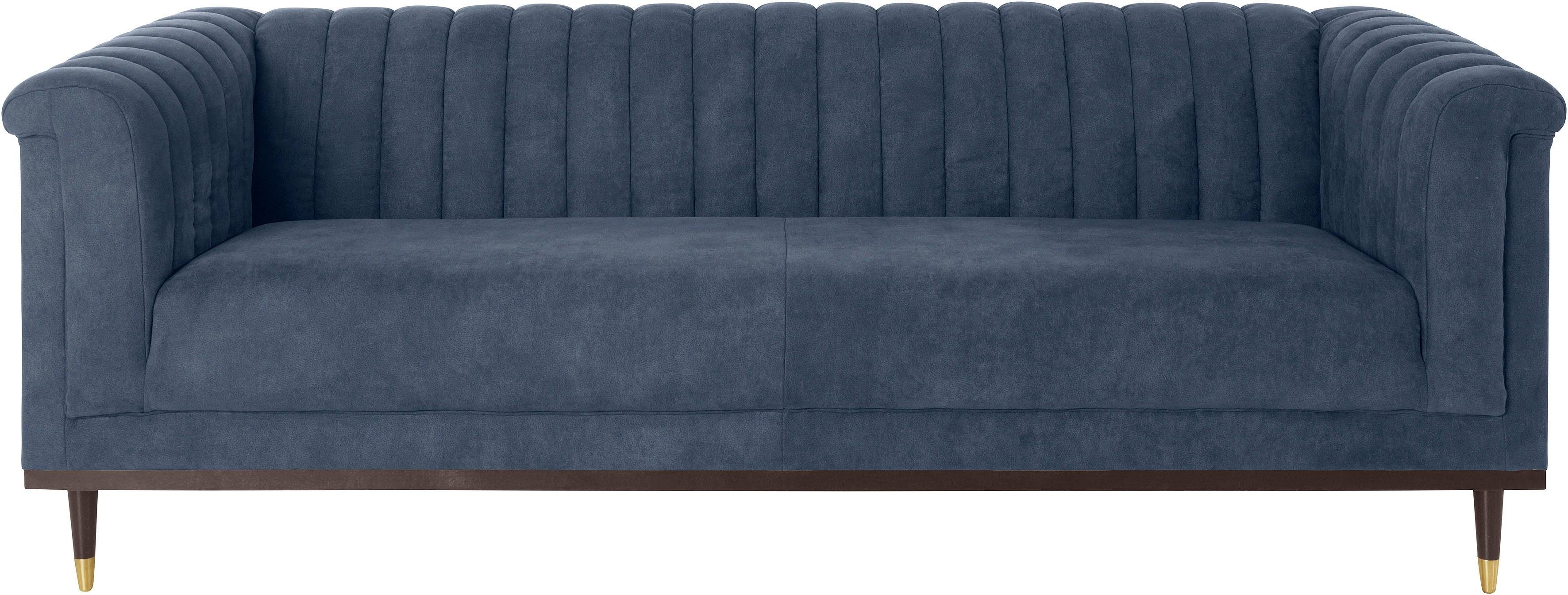 Home affaire 3-Sitzer Chamby, mit Holzrahmen unten und Steppung im Lehnenbereich. Reduzierter Preis € 999,99. Unverbindliche Preisempfehlung € 1.069,99