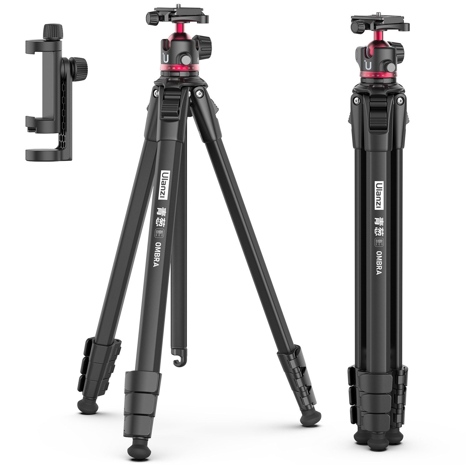 Ombra YING Reisestativ für DSLR-Kamera-Smartphone Kamerastativ