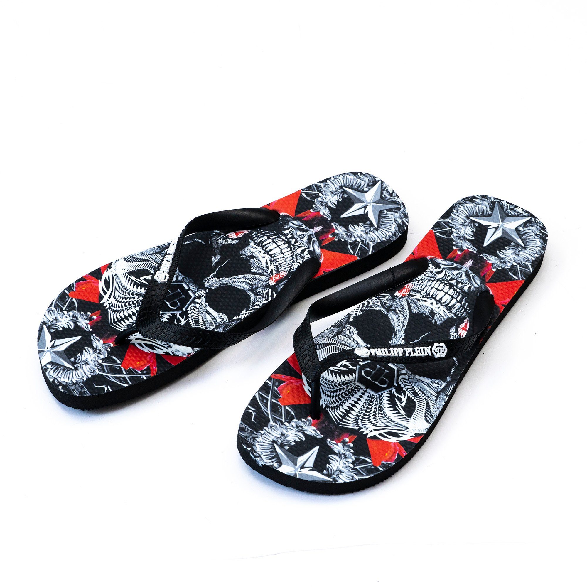 PHILIPP PLEIN IMPS900 Zehentrenner Schwarz, inklusive günstig online kaufen