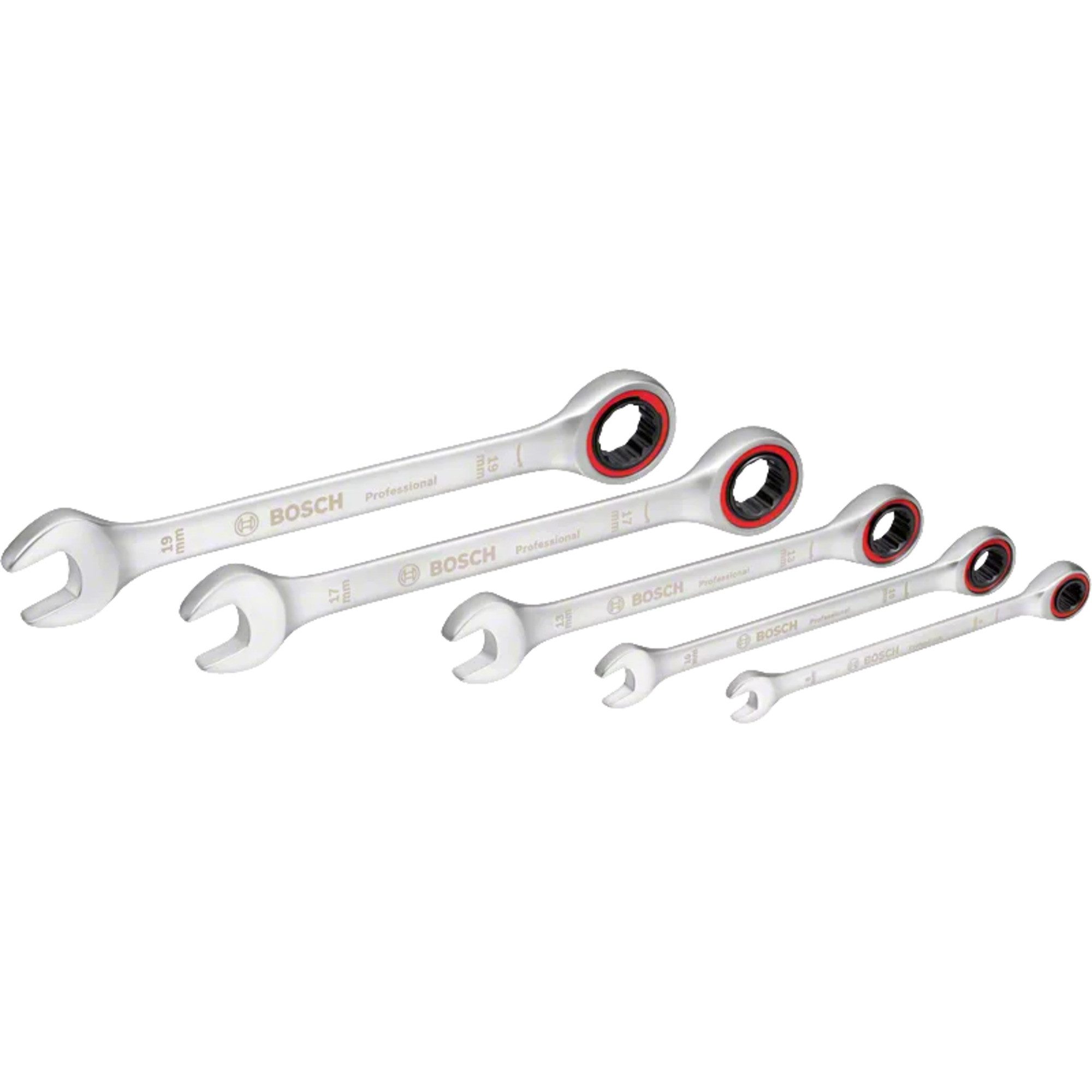 Drehmomentschlüssel Bosch Professional Ringmaul-Ratschenschlüssel-Set