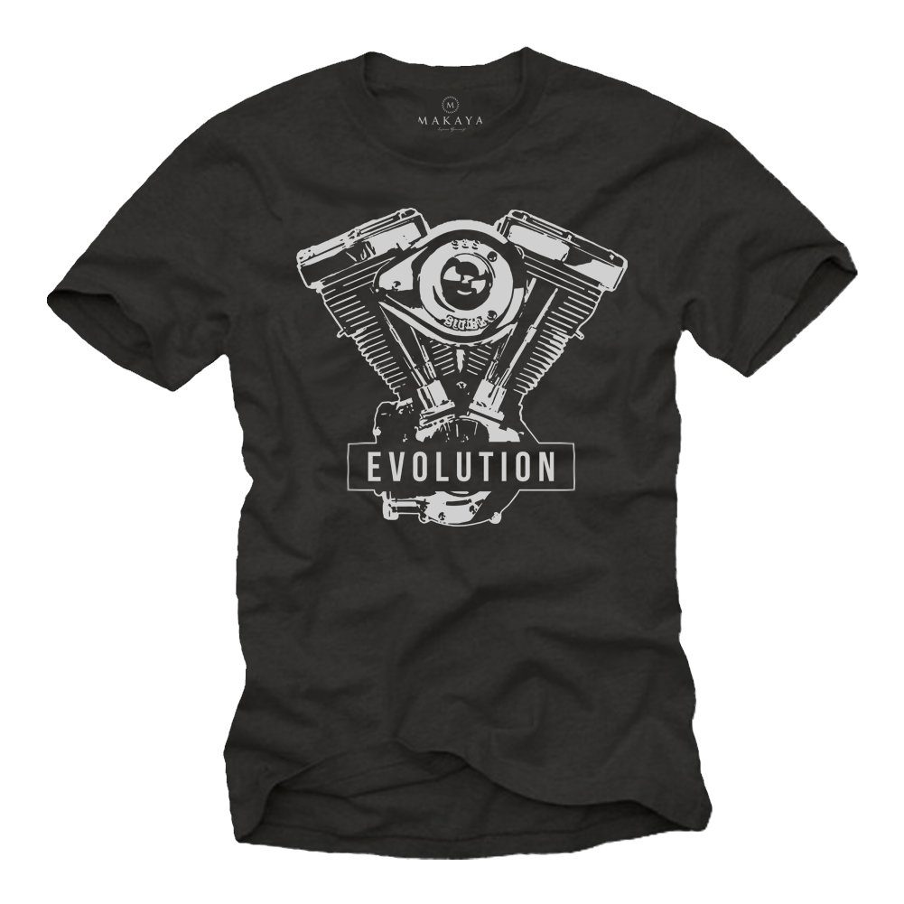 MAKAYA T-Shirt Herren Geschenke für Motorradfahrer günstig online kaufen