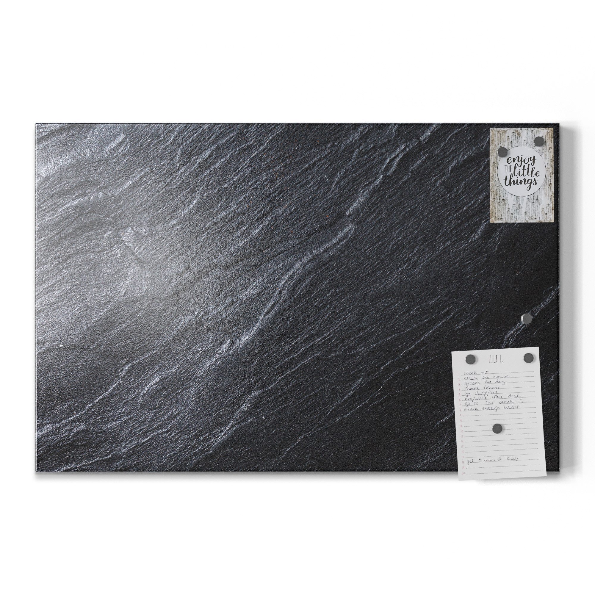 DEQORI Magnettafel 'Geheimnisvolle Tiefe', Metall Whiteboard günstig online kaufen