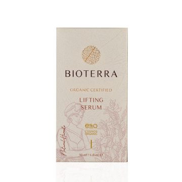 BIOTERRA Gesichtsserum Bio Lifting Serum 30ml mit Soforteffekt für straffe und pralle Haut, 1-tlg.