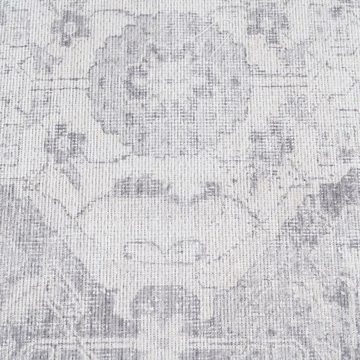 Teppich Teppich Grau Baumwolle 160 x 230 cm, Bigbuy, Höhe: 11 mm