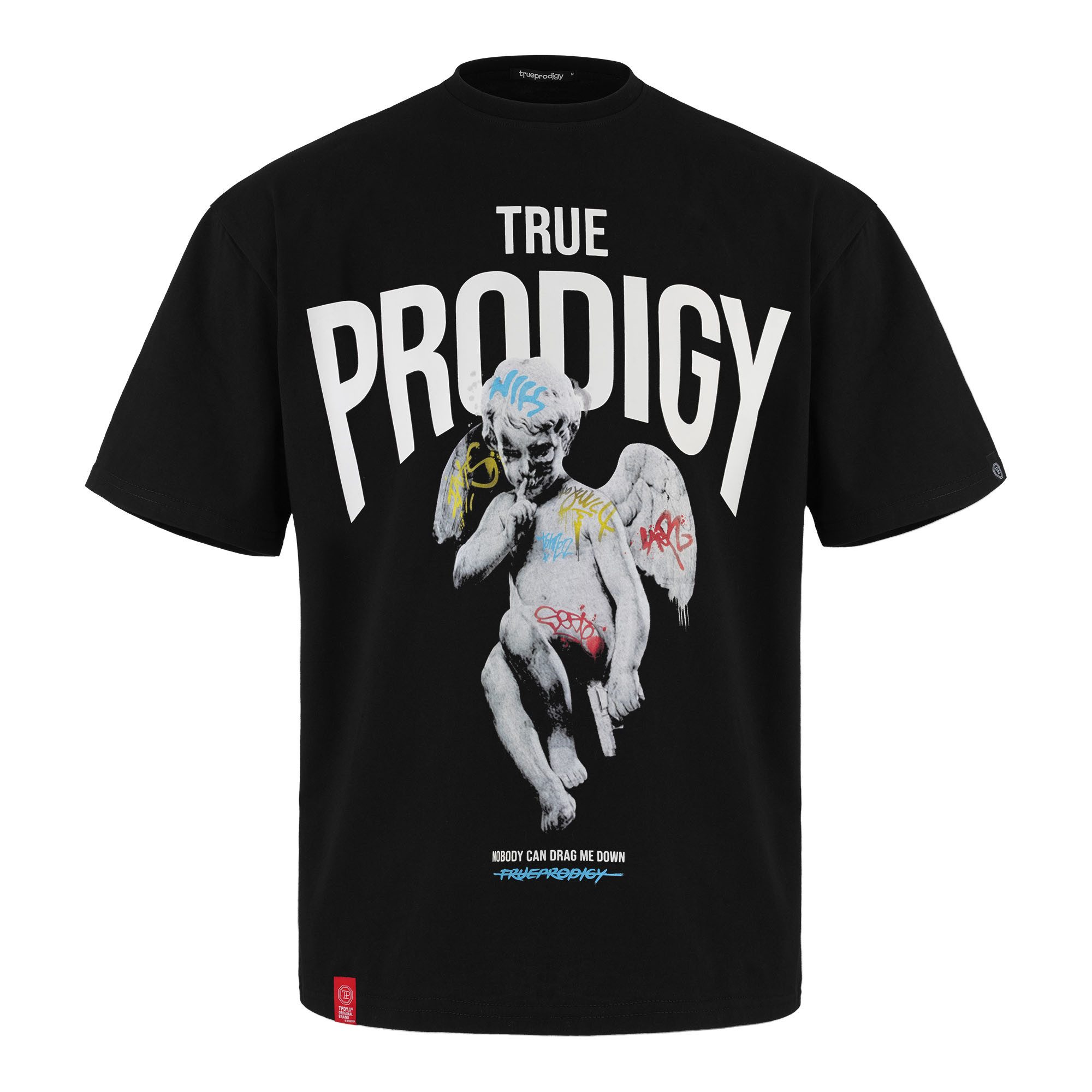 trueprodigy Oversize-Shirt Miles Logoprint Rundhals dicker günstig online kaufen