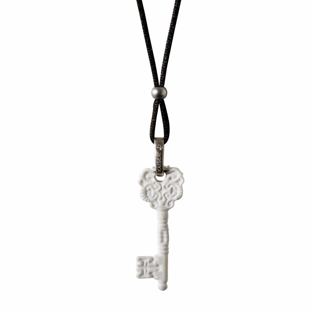 Goebel Kette mit Anhänger Kaiser Porzellan Schlüssel