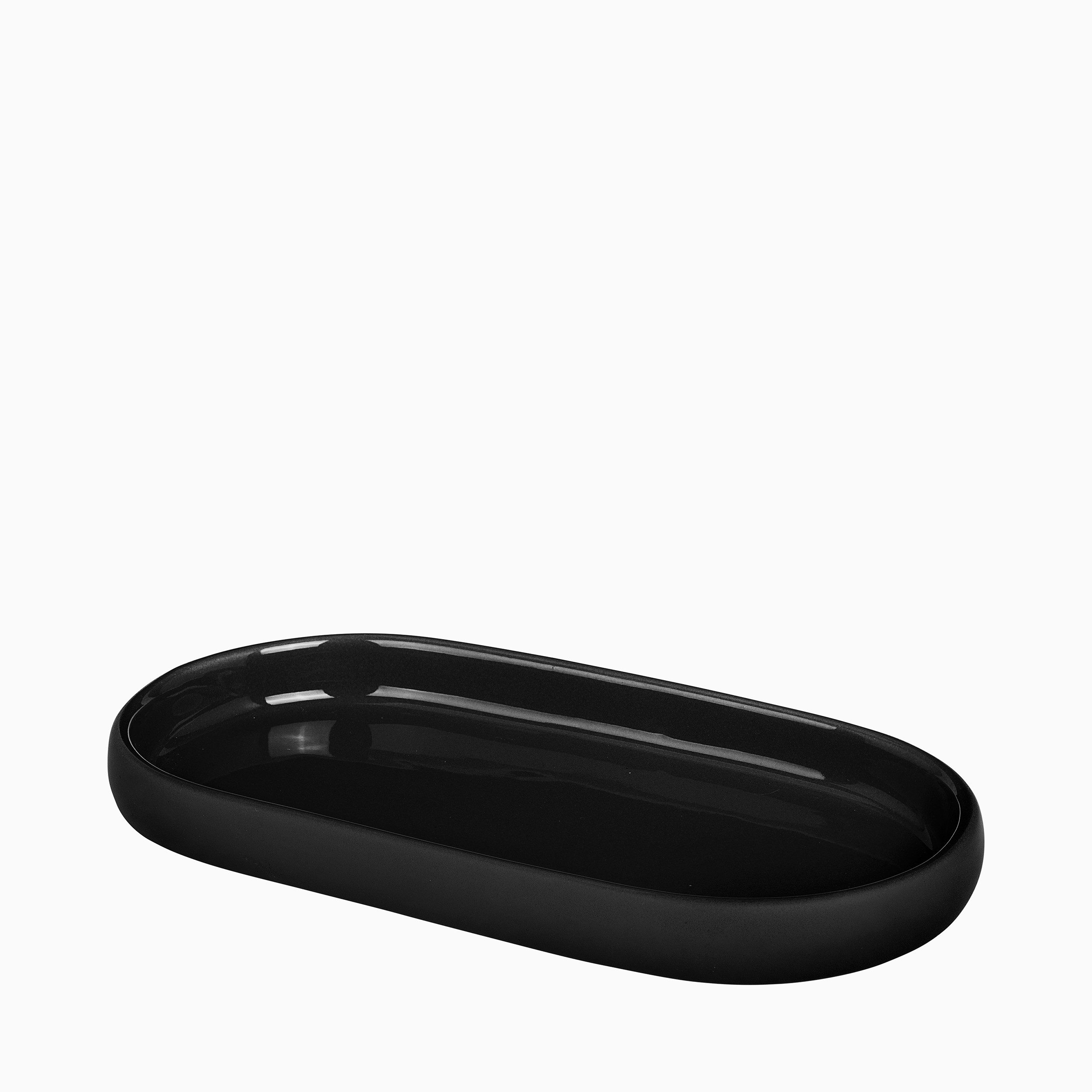 blomus Tablett -SONO- Ablageschale: Hochwertige Keramik mit Soft-Touch-Oberfläche, Keramik, Keramik, Silikon, Soft-Touch-Oberfläche, Innen glasiert, Pflegeleich – Bild 2 von 4