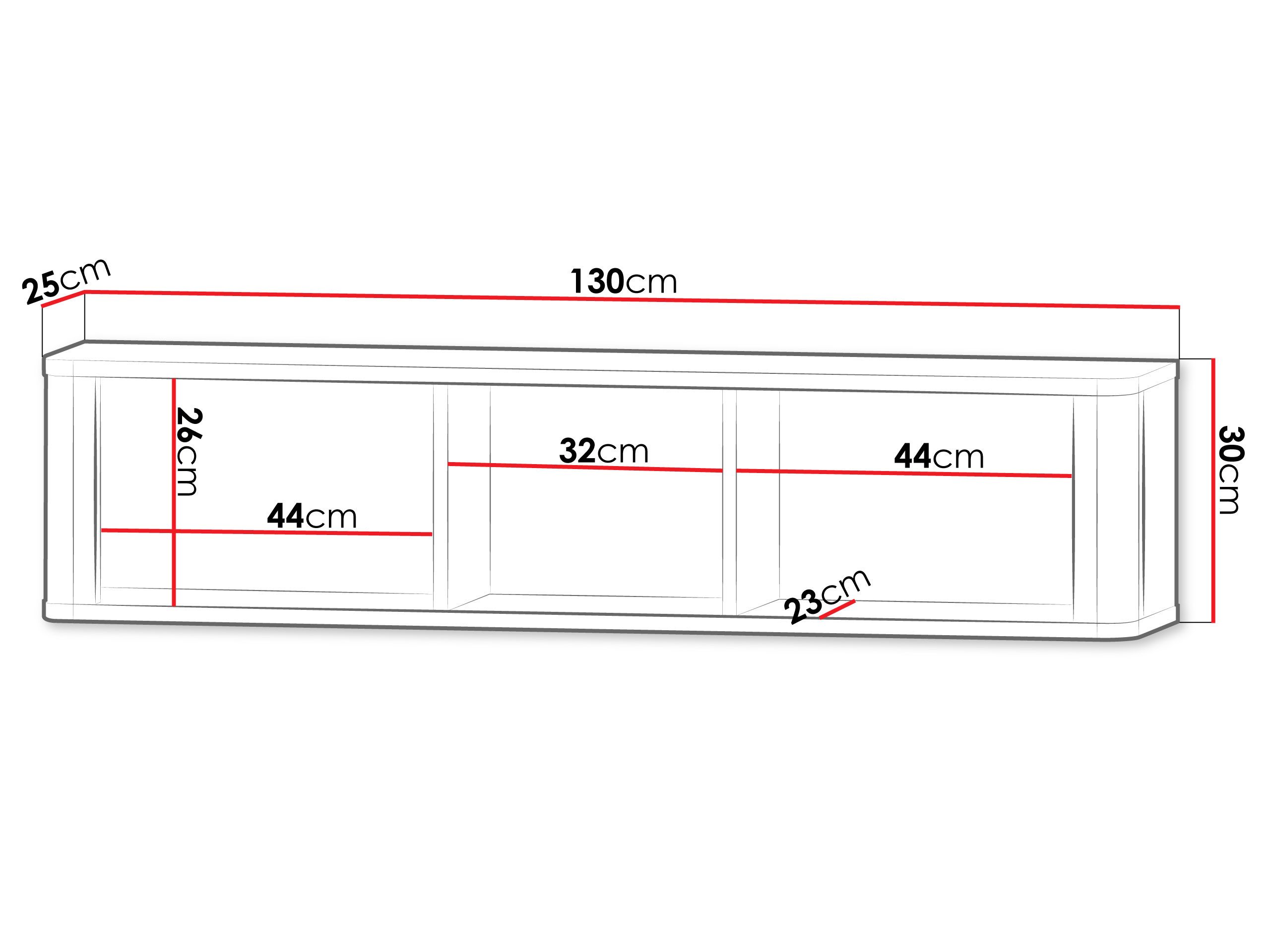 MIRJAN24 Wandregal Marly RE20, 130x25x30 cm günstig online kaufen