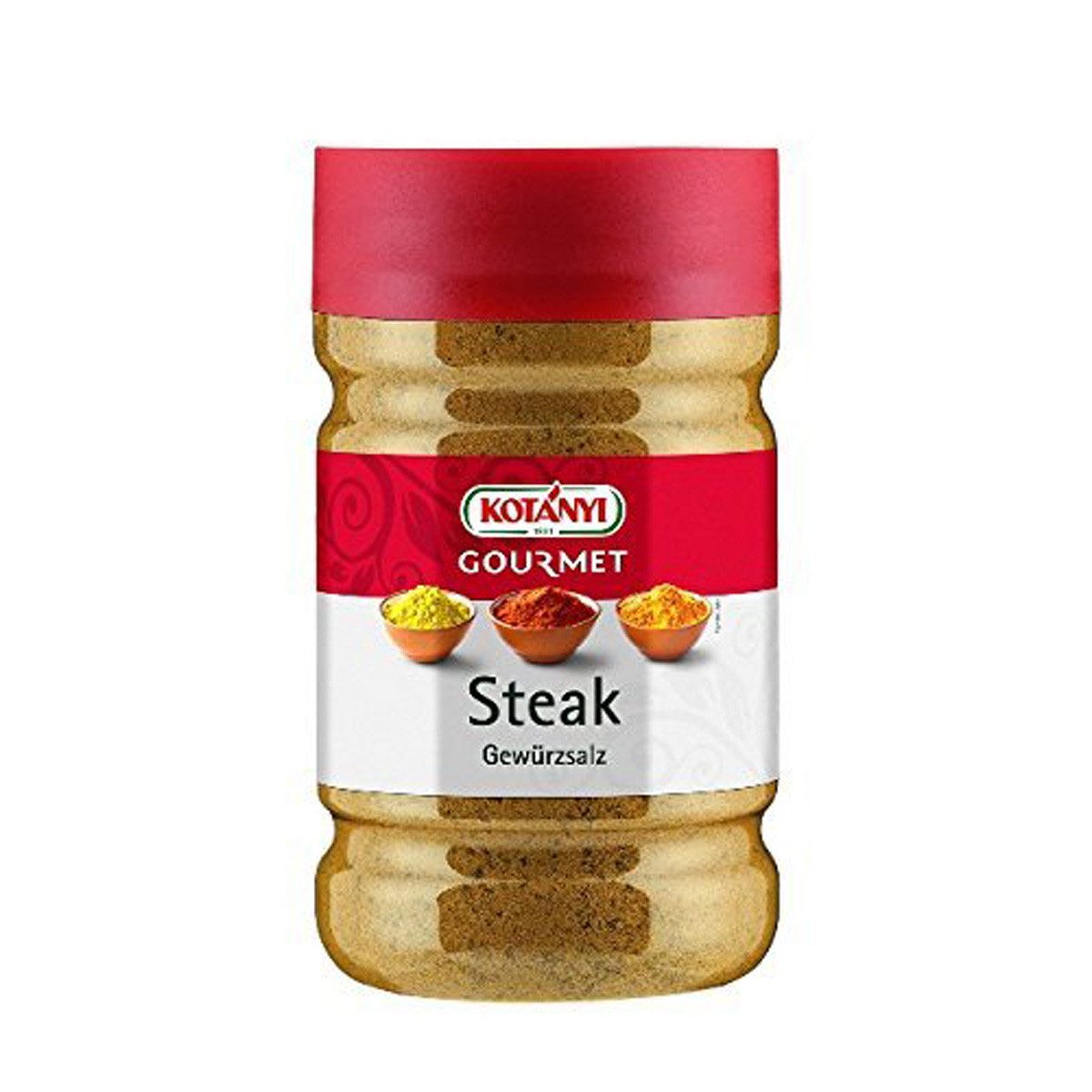 KOTANYI Gewürz, Kotanyi Gourmet Steak Gewürzmittel mit pikant würziger Note 1050g
