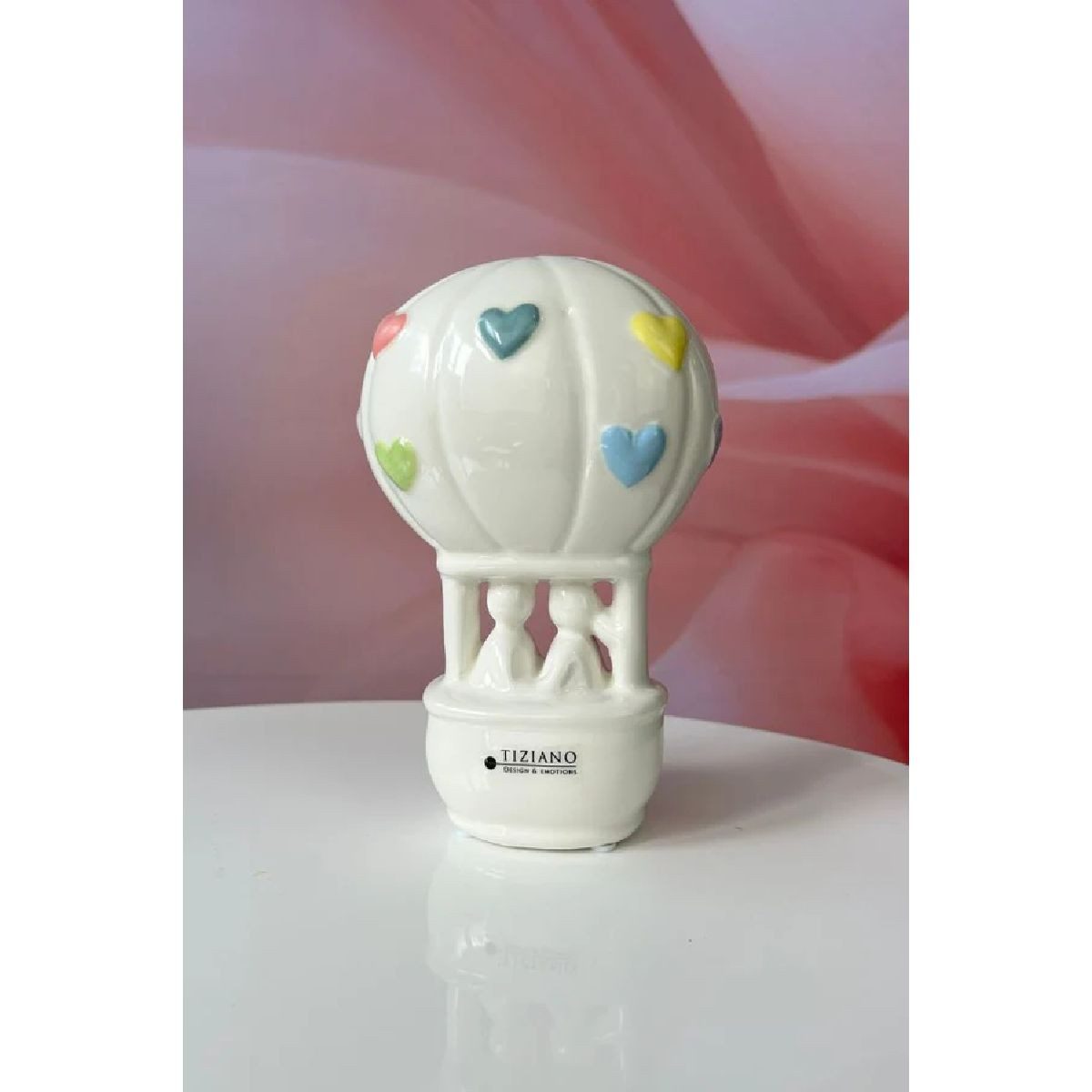 TIZIANO - DESIGN & EMOTIONS Dekofigur Dekopaar Amanti – Liebe in Bewegung creme-weiß