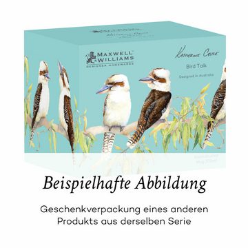 Maxwell & Williams Becher BIRD TALK Rosenbrust-Schnäpper 370 ml, Porzellan