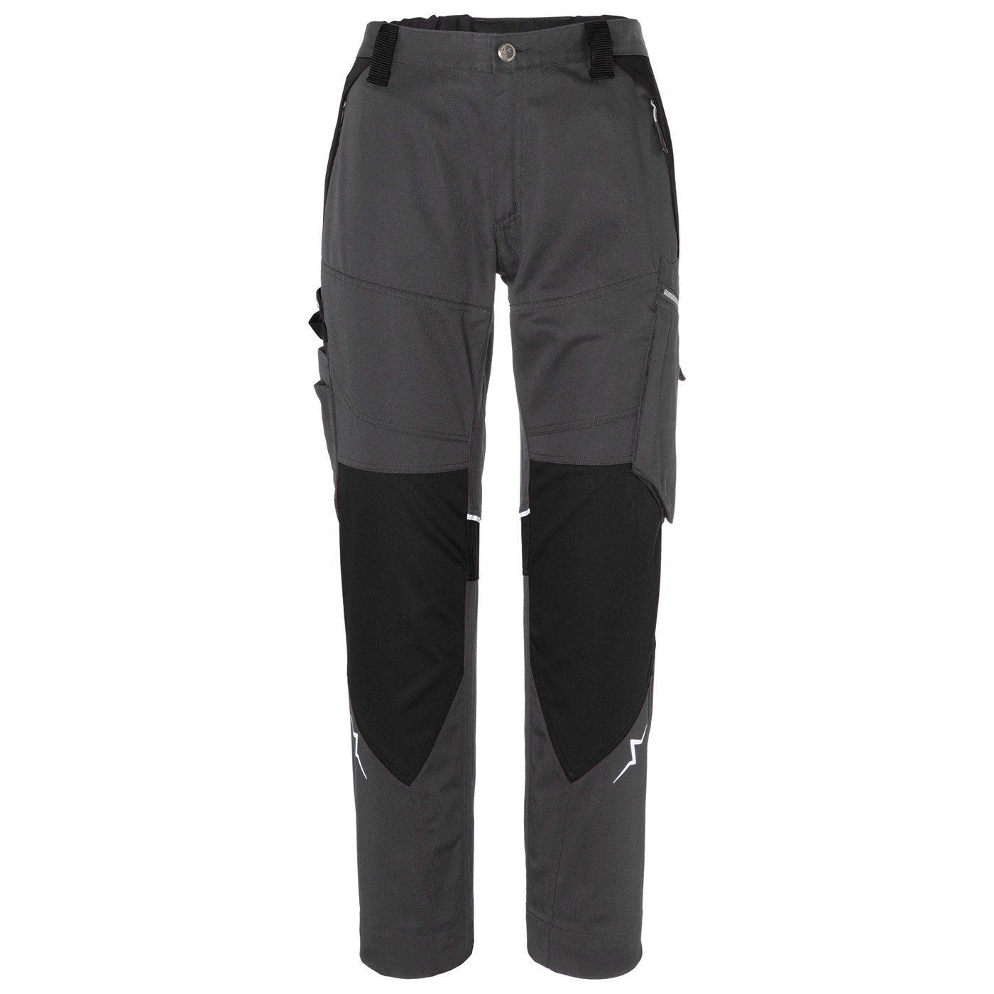 Bundhose Gr.36-52 Kübler WOMAN Arbeitsbundhose (1-tlg) anthrazit/schwarz Allround-Damen-Arbeitshose, PULSE