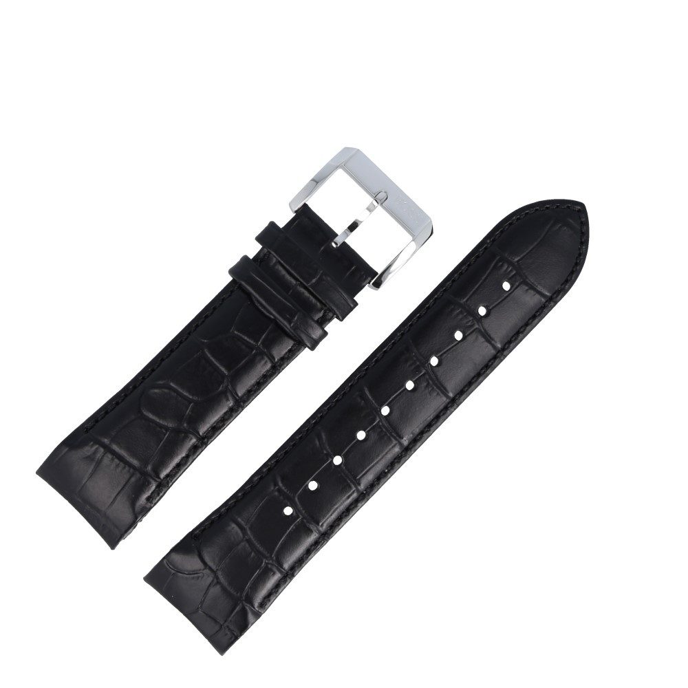 BOSS Uhrenarmband 24mm Leder Schwarz 659302495