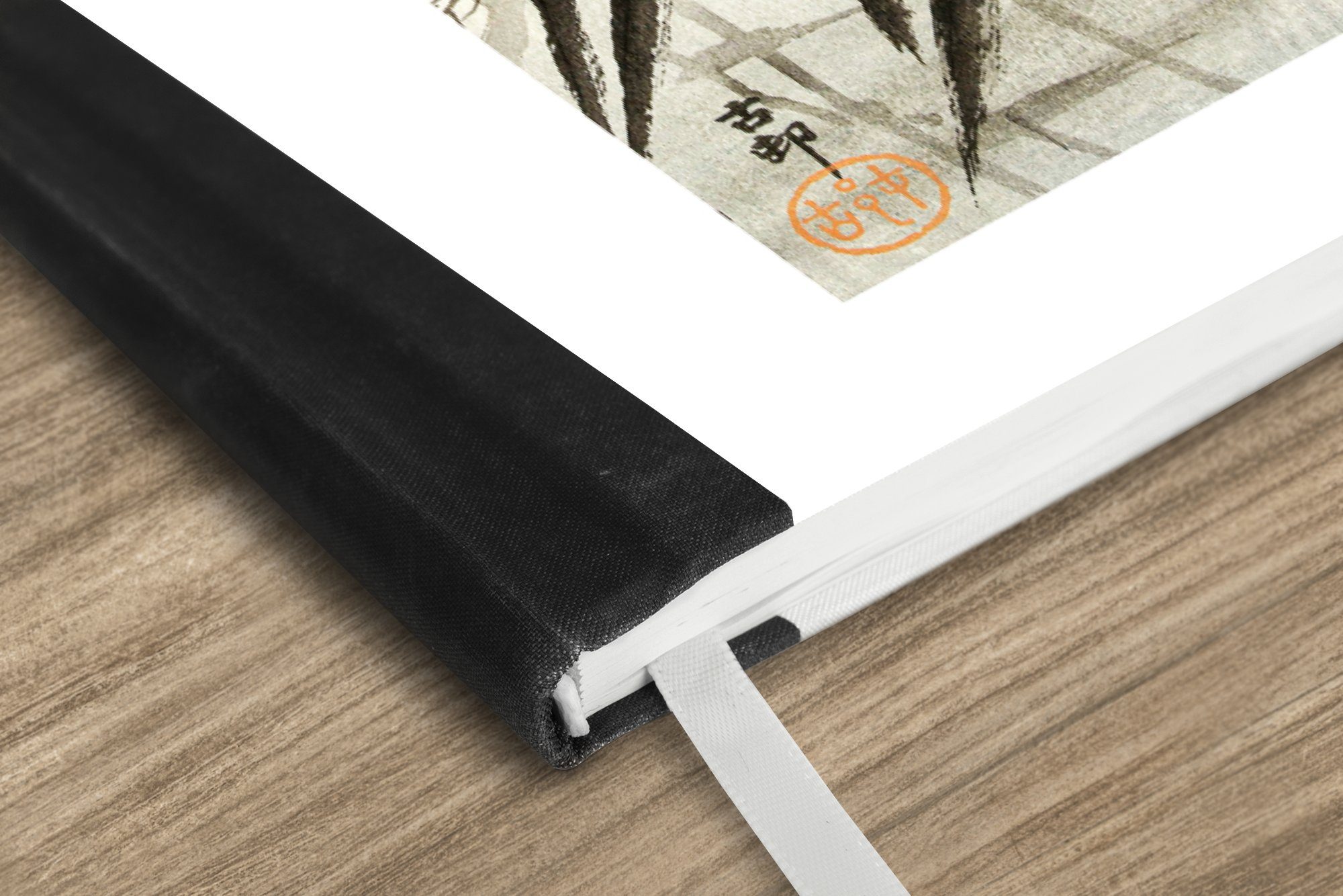 Thumbnail - MuchoWow Notizbuch Japan - Vogel - Blätter - Skandinavisch, Notebook, Notizblock a5, Tagebuch, Journal Liniert