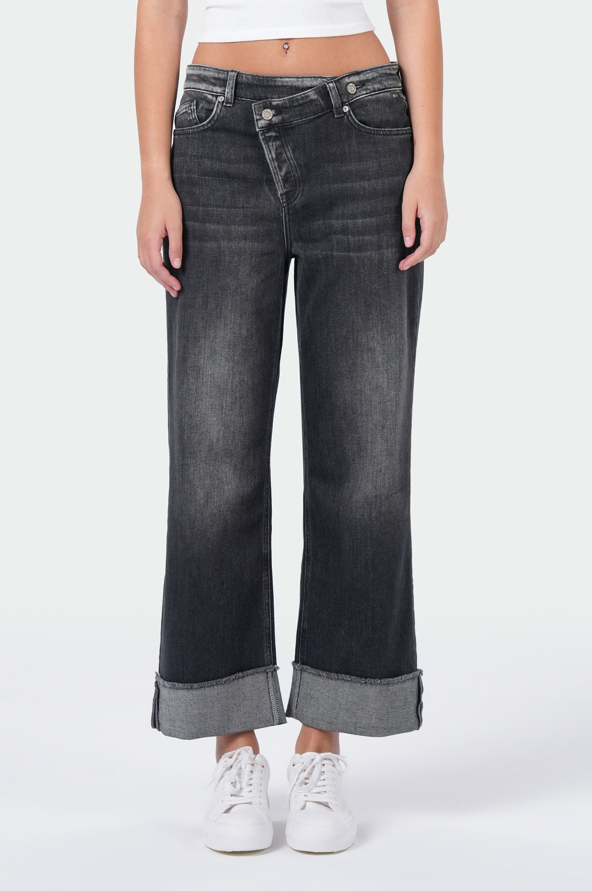 Miracle of Denim Weite Jeans Nubia Wide Leg günstig online kaufen