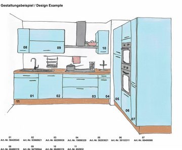 OPTIFIT Hängeschrank Cara Breite 60 cm