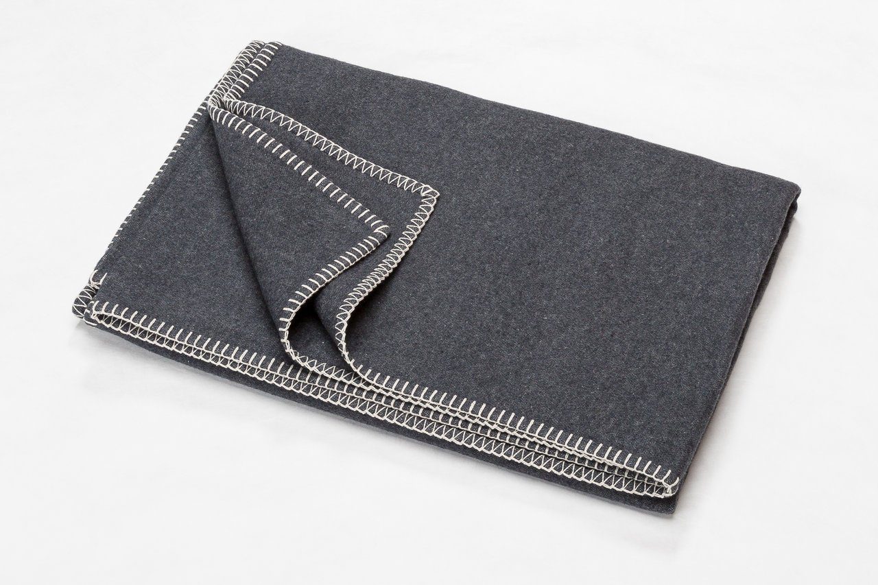 Wohndecke Sylt 'Uni' 140 x 200 cm, DAVID FUSSENEGGER günstig online kaufen