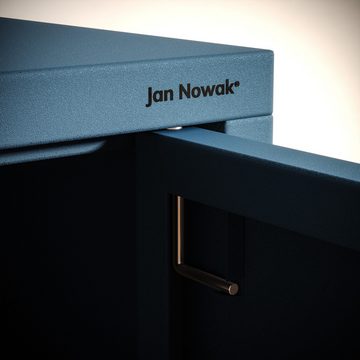 Jan Nowak Kommode Fußgestellschrank, 1150 x 595 x 400 mm marineblau (ROSA RTV-Fußgestellschrank, 1150 x 595 x 400 mm, Modern: marineblau)