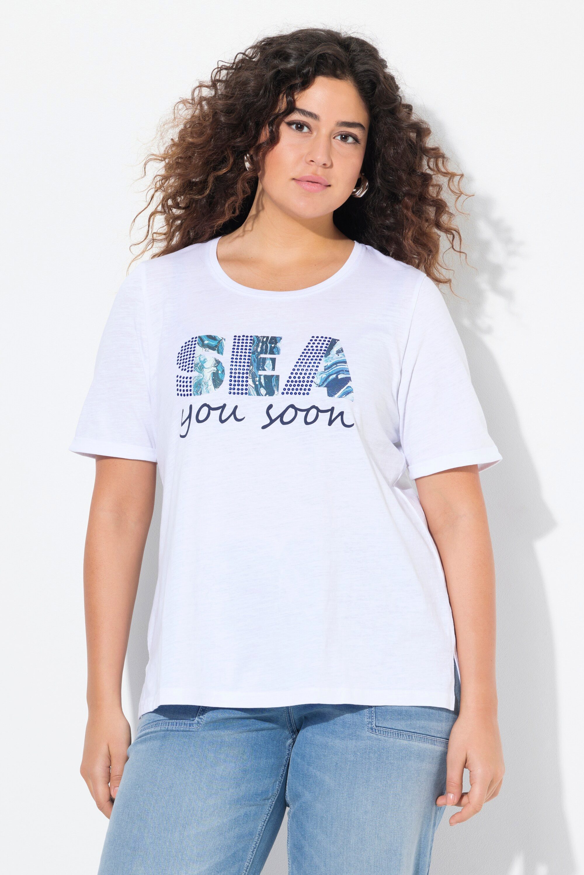 Ulla Popken T-Shirt T-Shirt Sea you günstig online kaufen