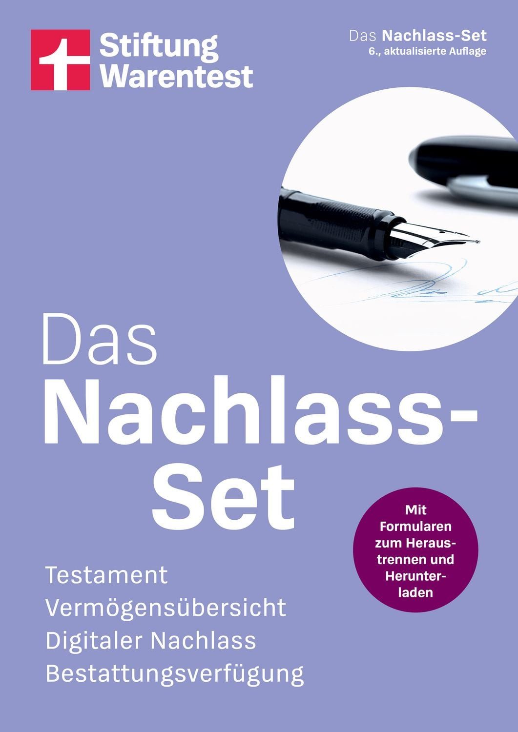 Das Nachlass-Set Testament, Vermögensübersicht, Digitaler Nachlass, Be / diverse, Testament, Vermögensübersicht, Digitaler Nachlass, Bestattungsverfügung