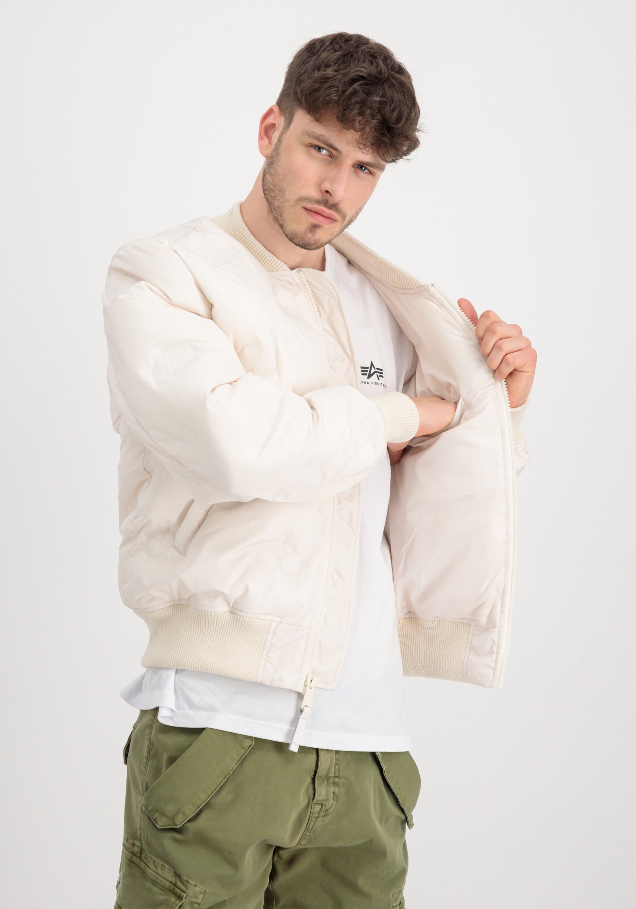 Alpha Industries Winterjacke MA-1 Emb. Logo Puffer