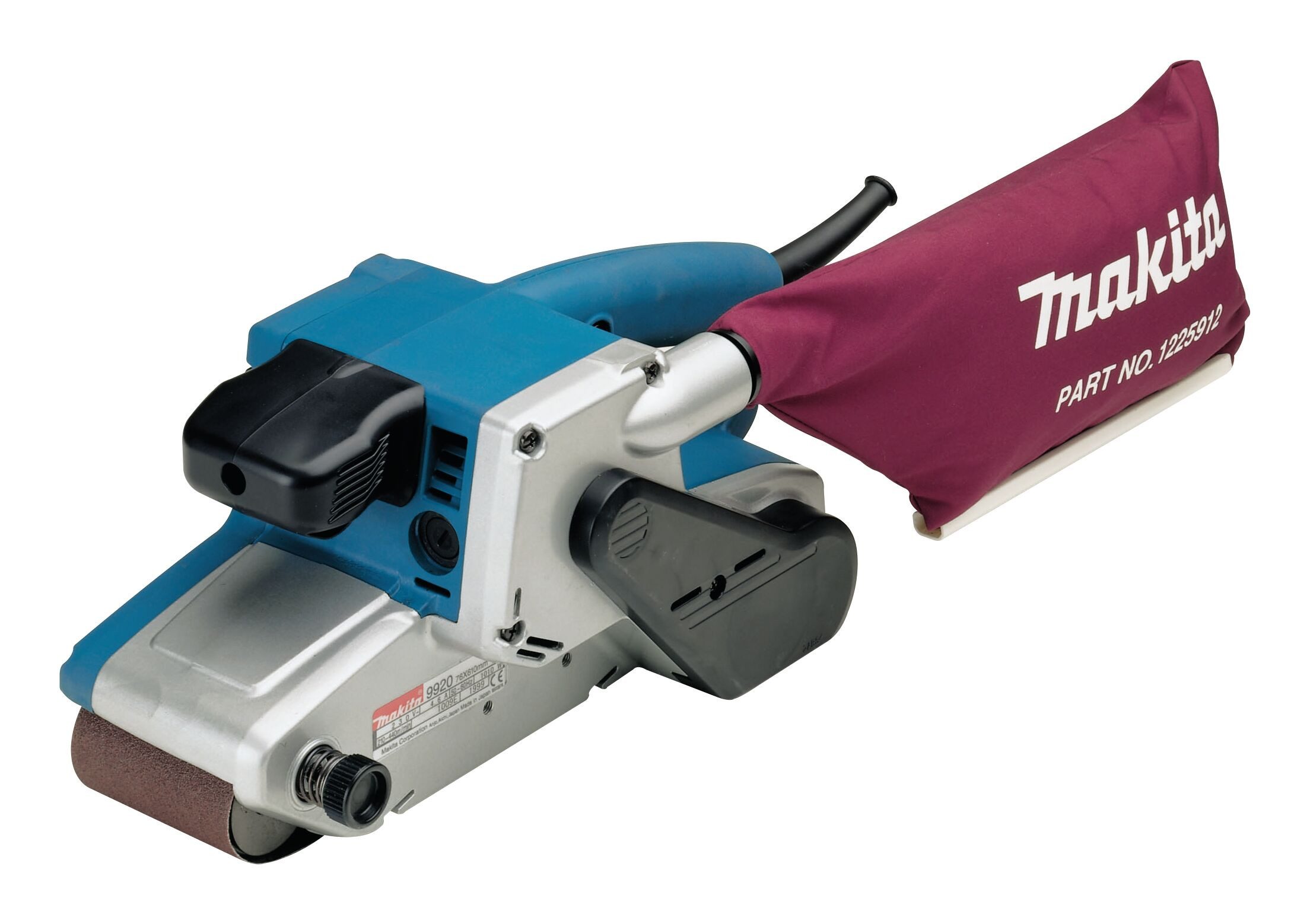 Makita Bandschleifer, 440 m/min, 1.010 W, 9920J, 76 mm in MAKPAC 3