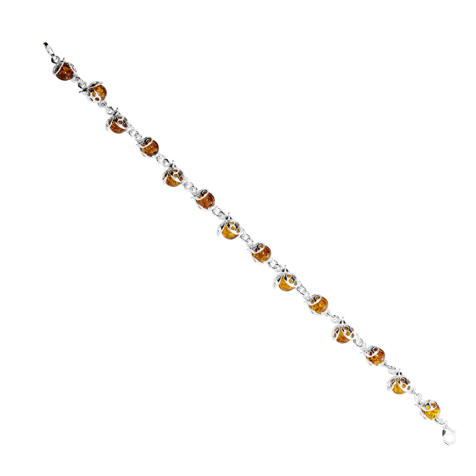 Armband Ostsee-Schmuck Armband Marienkäfer Armband Marienkäfer