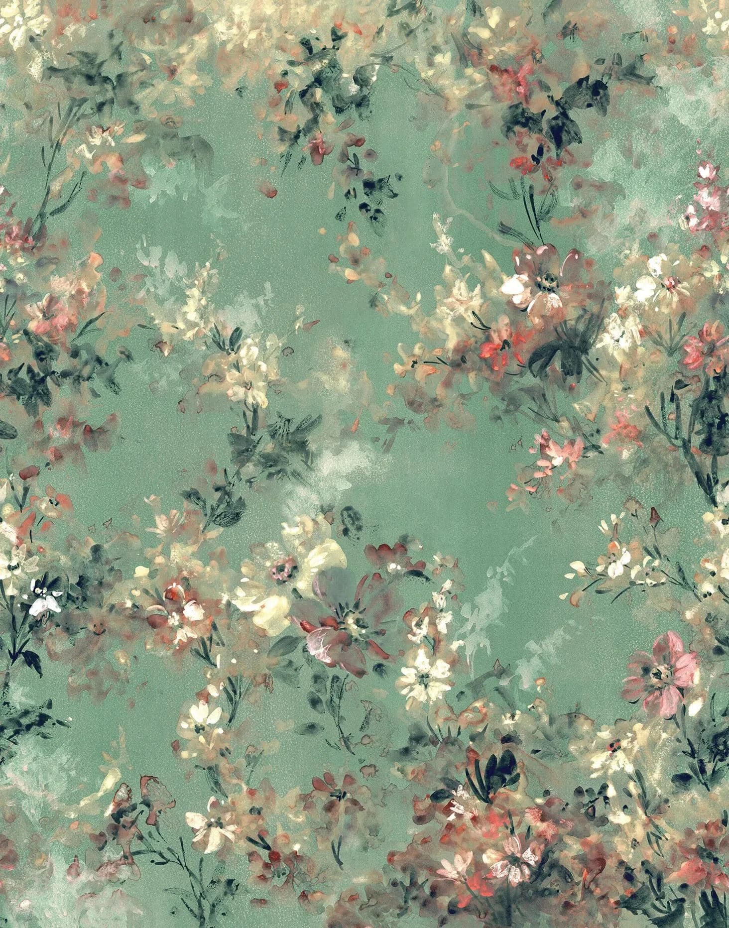 Marburg Fototapete Tapete Blossom Flow, geprägt, floral, moderne Vliestapete für Wohnzimmer Schlafzimmer Küche