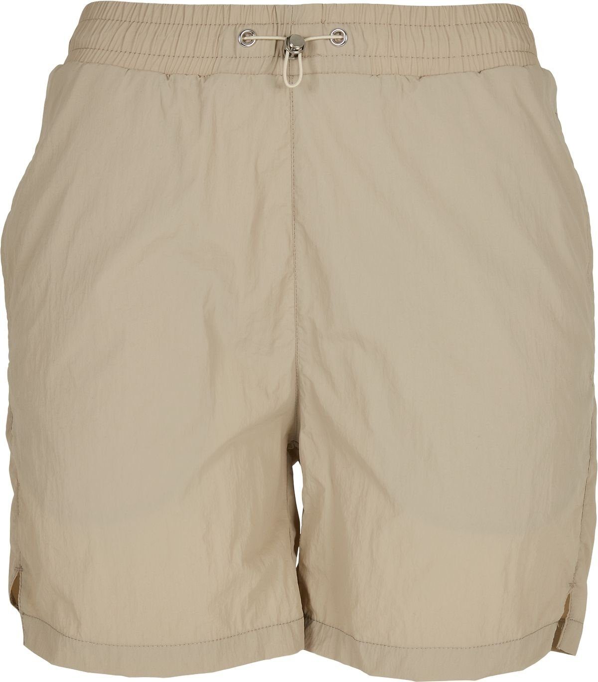 Stoffhose Urban Classics Damen Ladies Crinkle Nylon Shorts