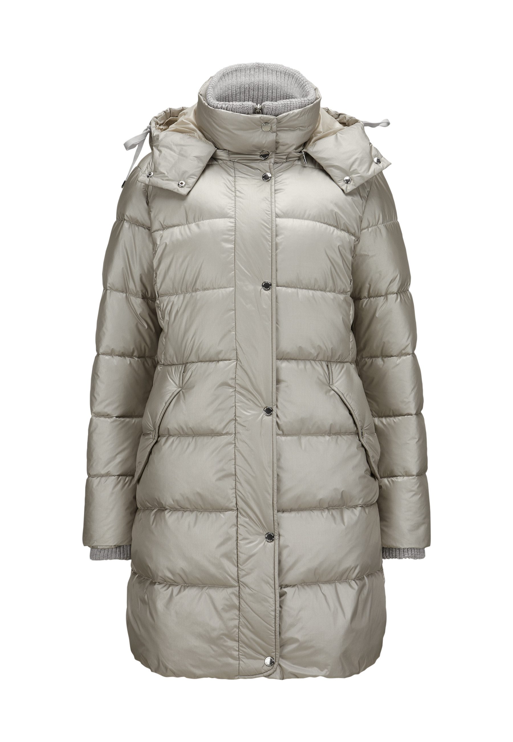 Steppmantel MSCatania Damen Steppjacke Lang Mantel gesteppt
