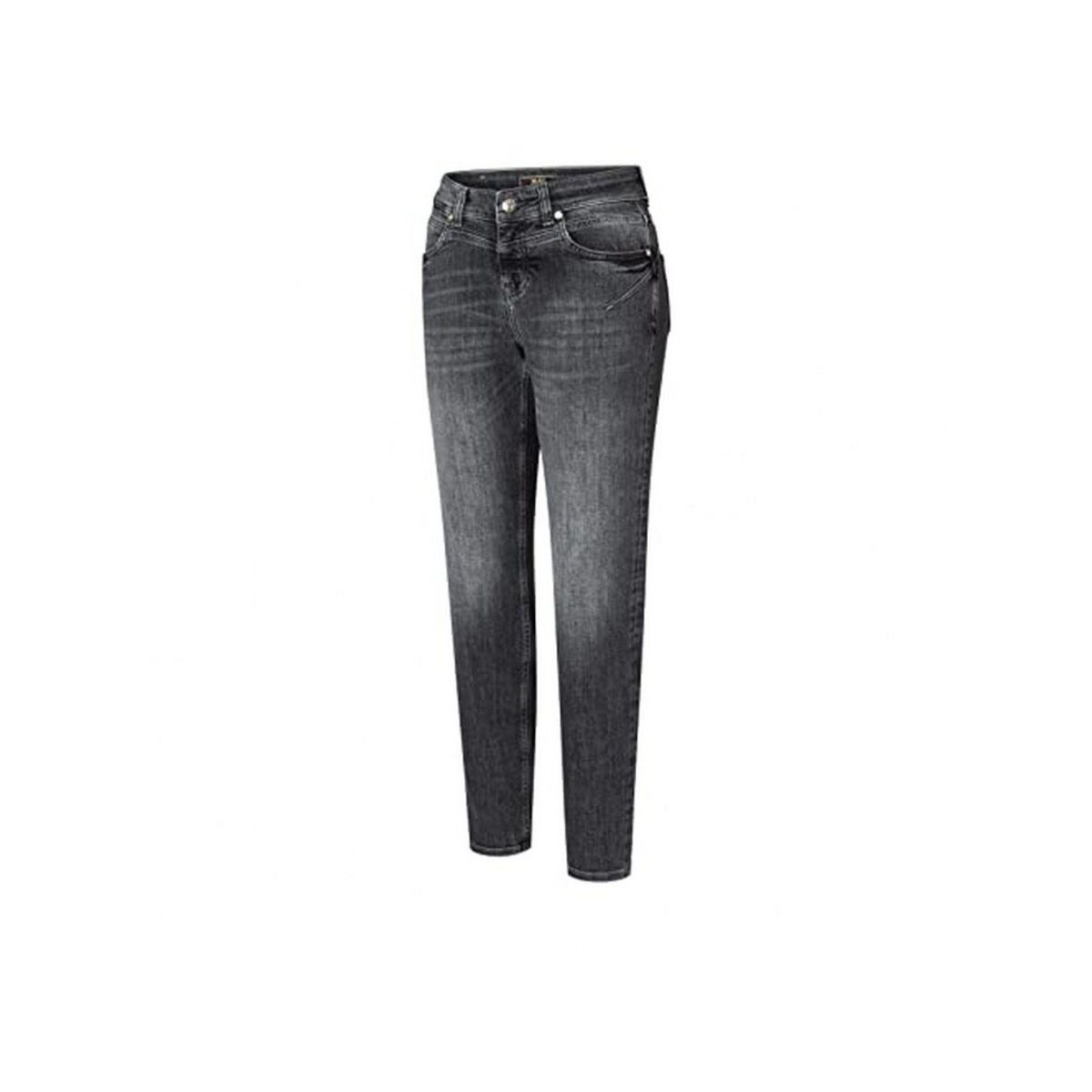 (1-tlg) grau MAC 5-Pocket-Jeans