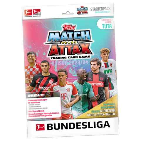 Topps Sammelkarte Topps Match Attax Bundesliga Karten Saison 2023 / 2024 - 1 Starter, Bundesliga Karten 2024 - 1 Starter