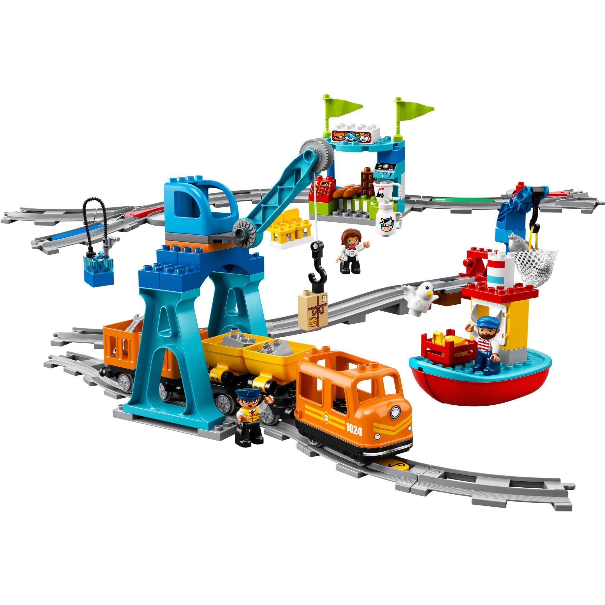 LEGO® LEGO DUPLO Güterzug, Konstruktionsspielzeug Spielbausteine günstig online kaufen