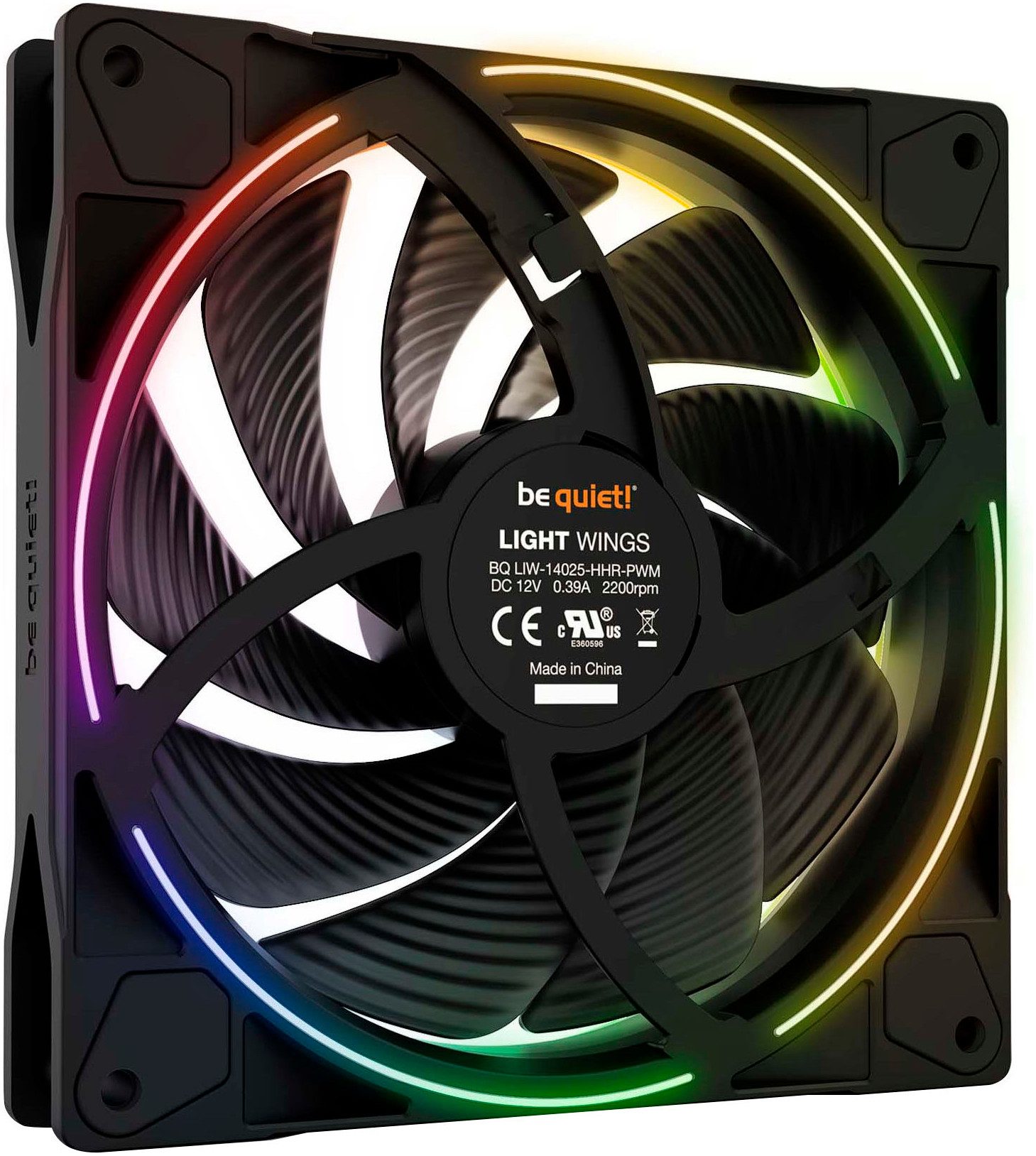 be quiet! Gehäuselüfter Light Wings 140mm PWM Triple Pack high-speed