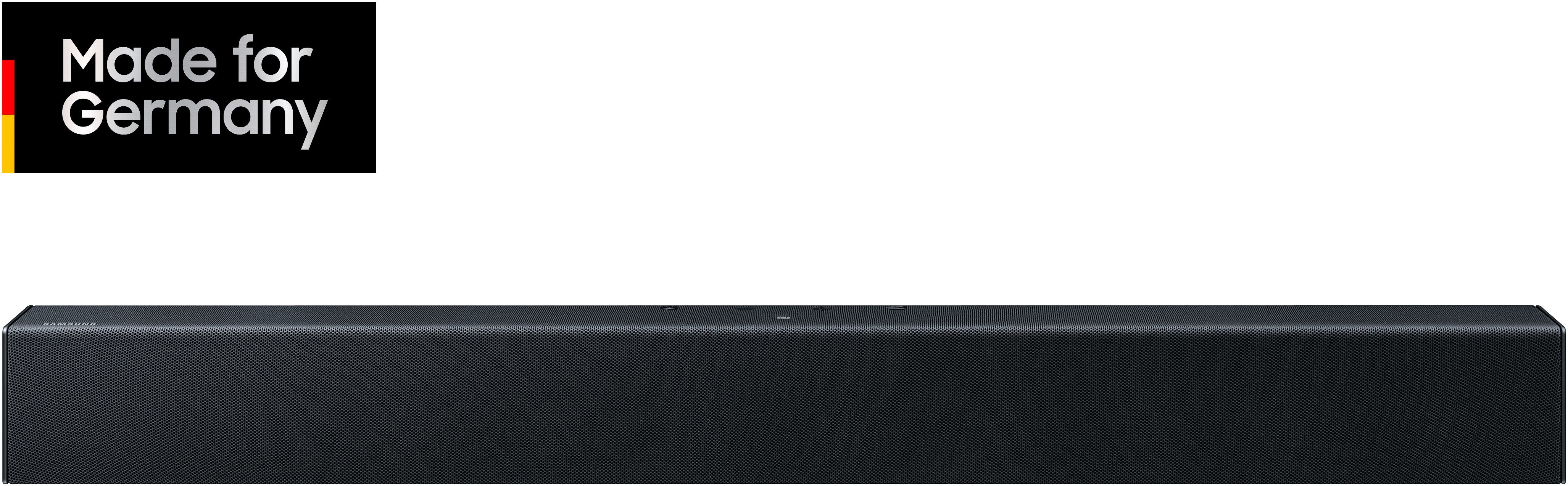 Samsung HW-B410GF Soundbar Soundbar 2.0 (Bluetooth, 20 W, 2.0-Kanal Surround Sound System, Game Mode, One Remote Control)