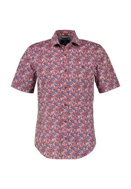 LERROS Kurzarmhemd LERROS Poplin-Kurzarmhemd mit floralem AOP