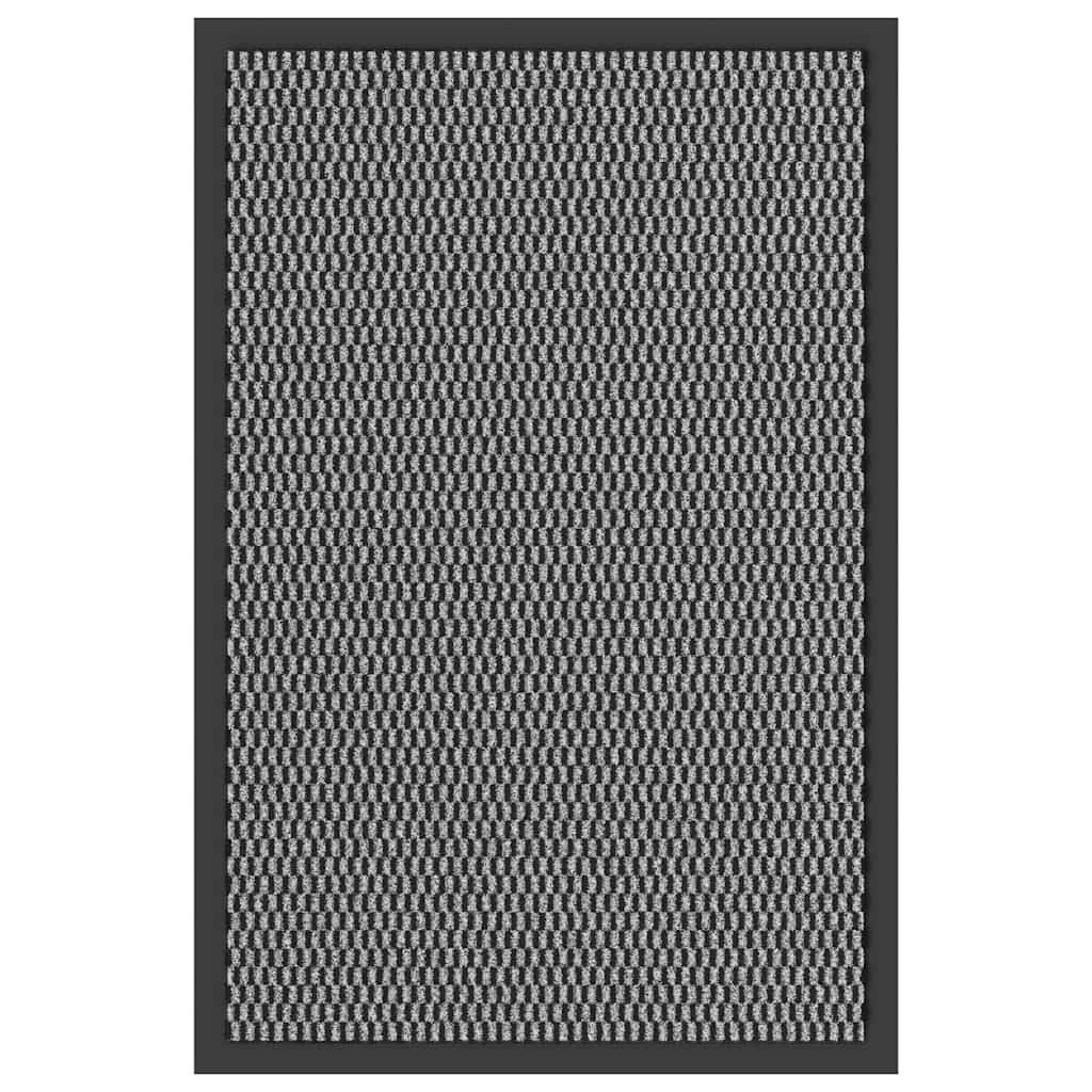 vidaXL Fußmatte Fußmatte Anthrazit 40x60 cm, Rechteckig, Höhe: 0 mm günstig online kaufen