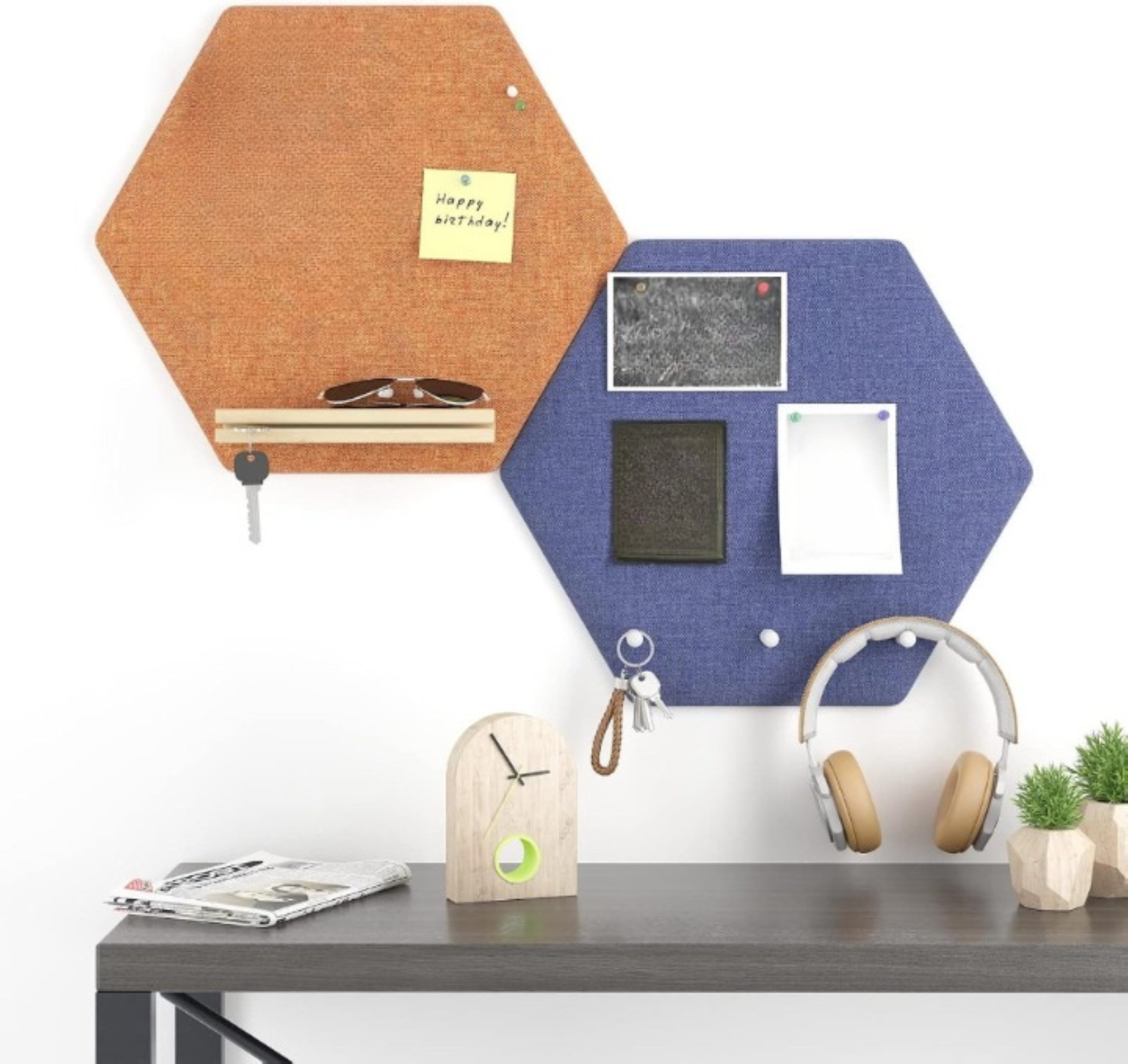 LA CUTE Pinnwand Sechseckige Pinnwand-Set – günstig online kaufen