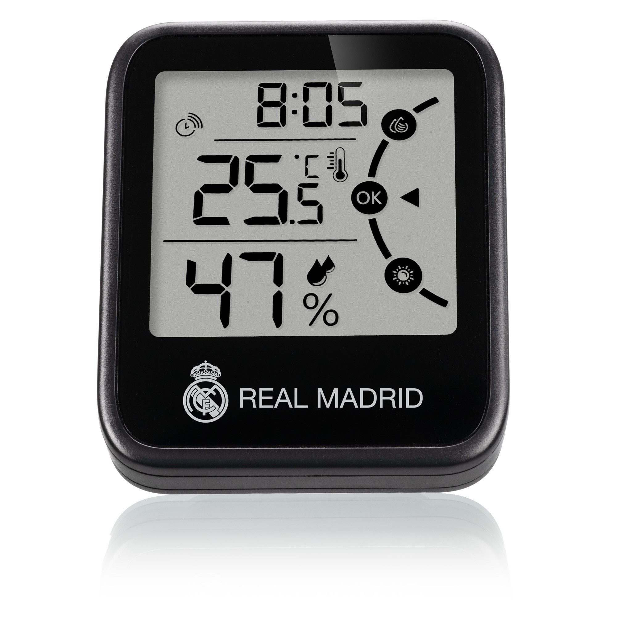 Real Madrid Real Madrid Kompakt-Wetterstation mit Klima-Indikator Wetterstation