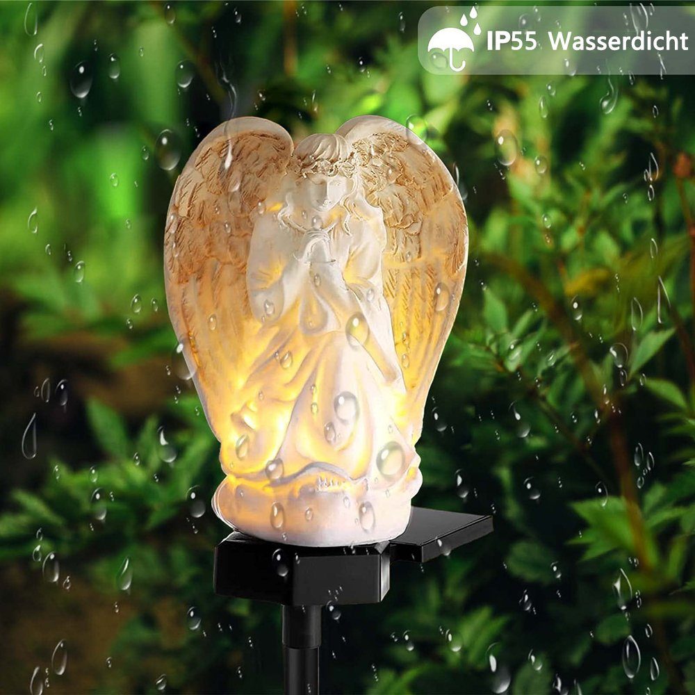 LED Engel, Wasserdichte GelldG Rasen Garten Solarleuchten Solar Solarleuchte Lampe