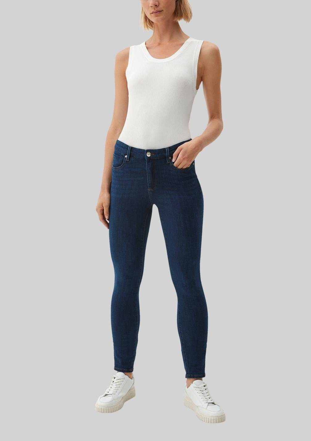 s.Oliver Skinny-fit-Jeans Taschen IZABELL Jeans Fit mit 5-Pocket-Form Skinny in klassischer