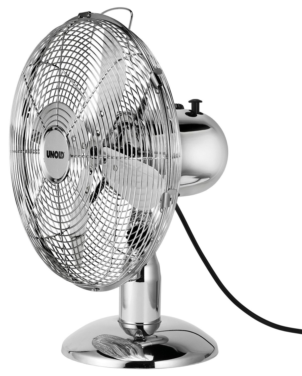 Unold Tischventilator CHROME 86830, Oszillation zuschaltbar günstig online kaufen